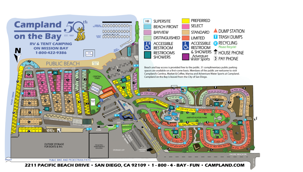 resort map for Campland