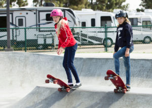 girl skateboarders