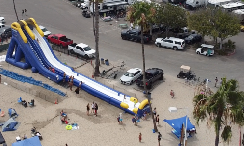 giant water slide