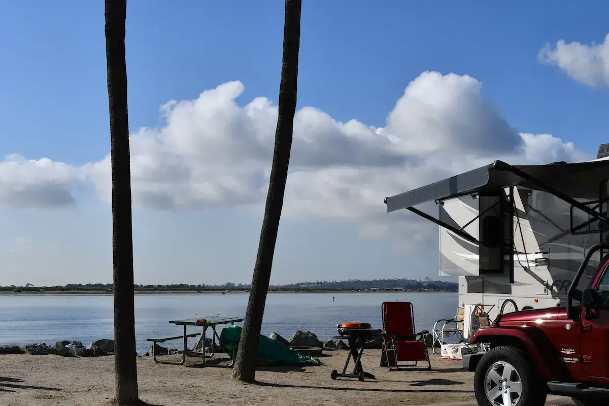 Beachfront RV Resort & Camping near Lemon Grove CA - Private Campgrounds,  Tent Camping, Waterfront RV Park & Boat Storage Facilities - Family  Friendly Beach Vacations Lemon Grove CA