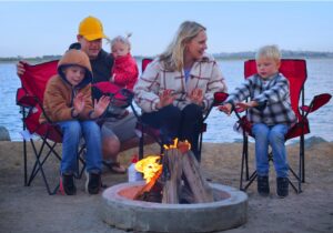 winter camping california