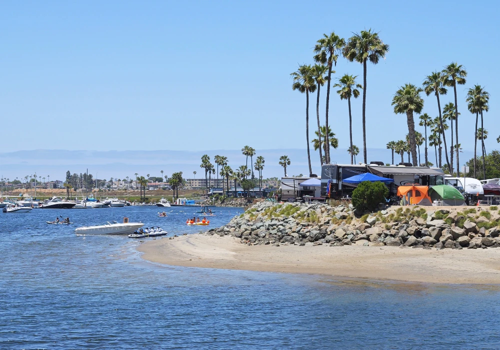 best beachfront rv parks in california